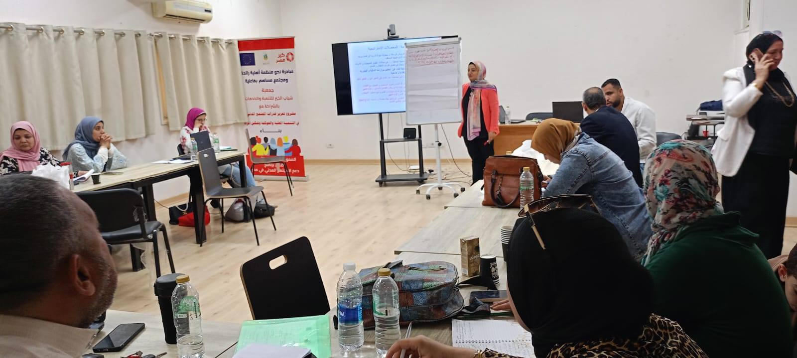 جمعية شباب الخير تنفذ تدريبًا مكثفًا في التخطيط الاستراتيجي ضمن مشروع “بناء” بدعم الاتحاد الأوروبي